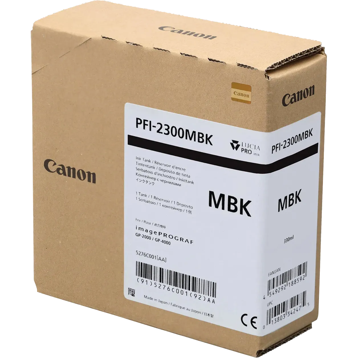 Картридж/ CANON INK PFI-2300 MBK