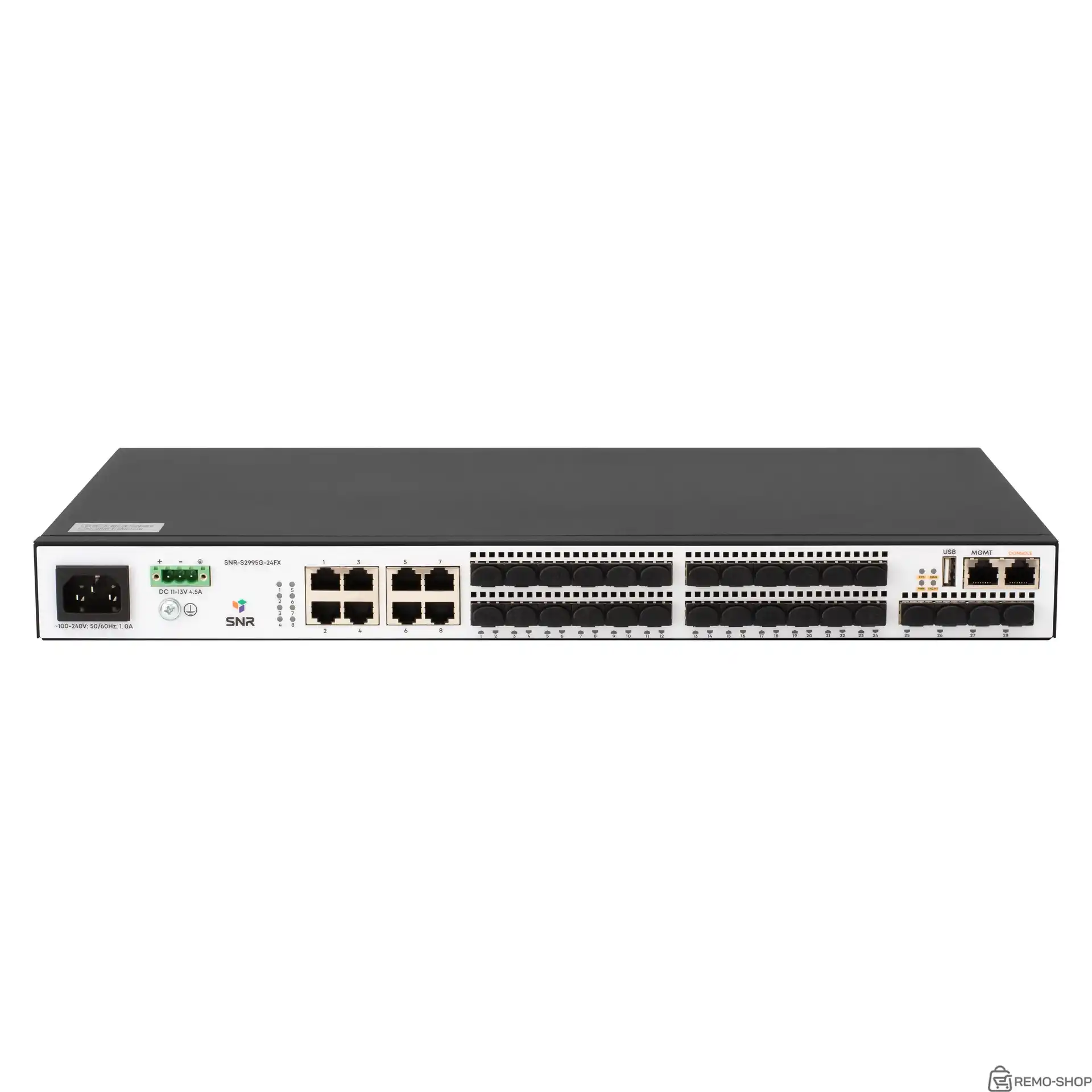 Коммутатор уровня 3 SNR-S2995G-24FX с 24 портами