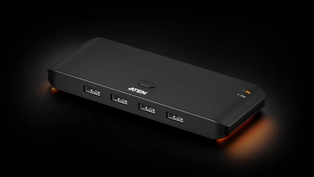 USB 2.0 переключатель 2 порта на 4 компьютера фото 3
