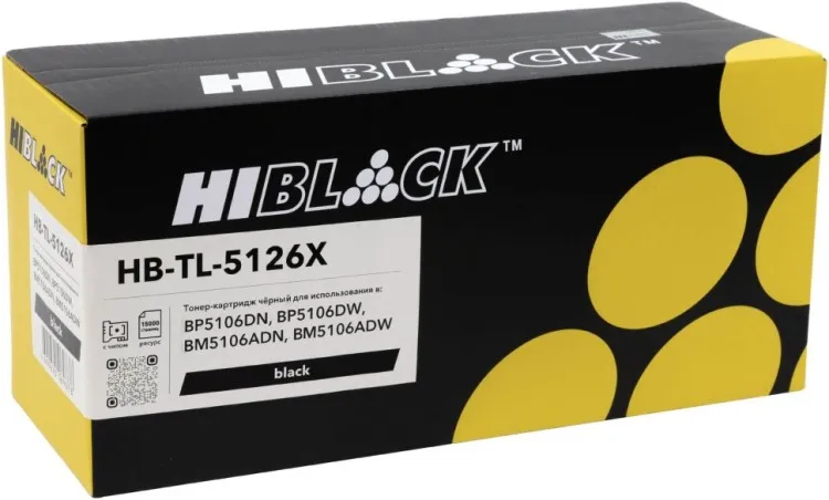 Чип Hi-Black для картриджа Pantum BP5106/BM5106 (TL-5126X), черный фото 3