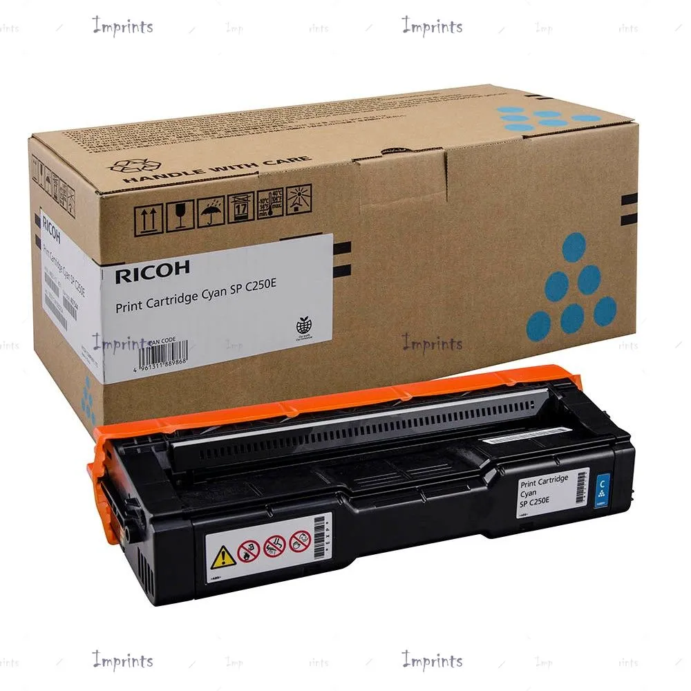 Картридж Ricoh SPC250E голубой (1,6K) для SP C250/C260/C261 фото 2