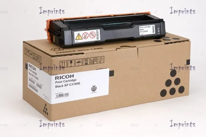 Картридж Ricoh SPC310HE черный (4,6K) для SP C231/C232/C311/C312/C320/C242/C342 фото 2