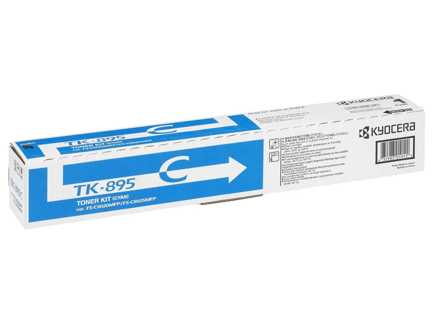 Тонер-картридж Kyocera TK-895C (1T02K0CNL0) фото 2