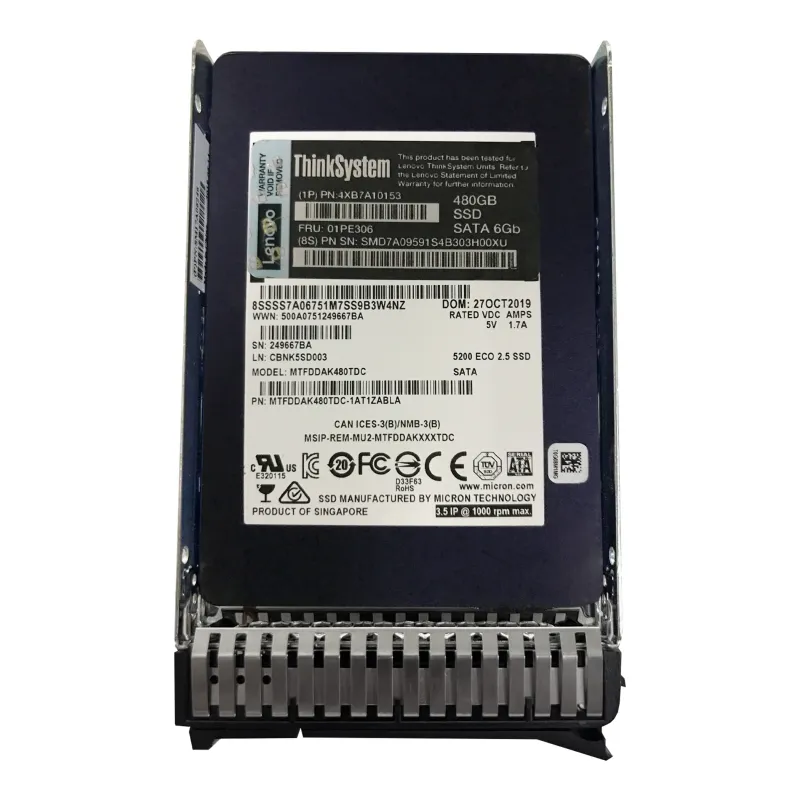 Твердотельный накопитель Lenovo 480 ГБ фото 3