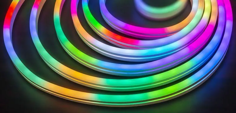 Светодиодная лента RGB 5050 IP67 12V 60LED/m 8W/m (5м) фото 2