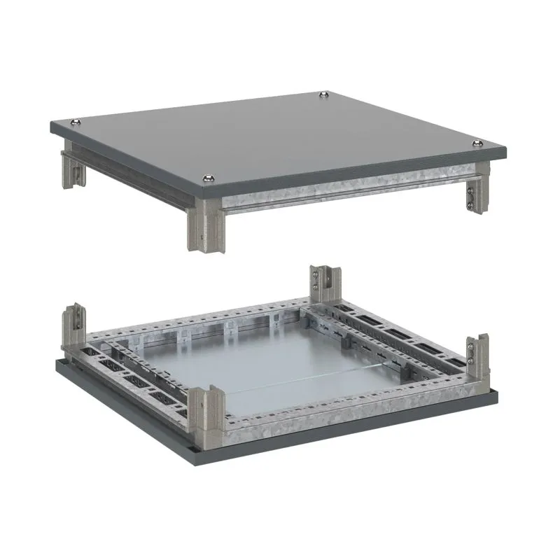 Комплект крыши и основания для оцинкованных шкафов DKC CQE 800x600 мм