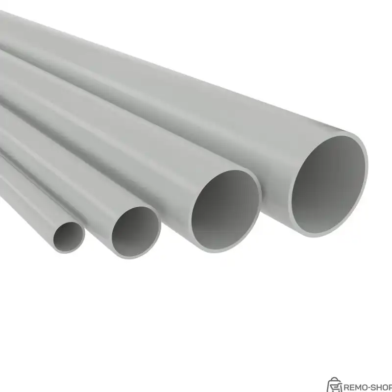 Труба ПВХ жесткая атмосферостойкая диаметр 32 мм длина 3.6 м серая DKC фото 2